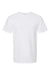 Tultex 290 Mens Jersey Short Sleeve Crewneck T-Shirt White Flat Front