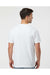Tultex 290 Mens Jersey Short Sleeve Crewneck T-Shirt White Model Back