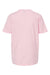Tultex 295 Youth Jersey Short Sleeve Crewneck T-Shirt Light Pink Flat Back
