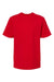 Tultex 295 Youth Jersey Short Sleeve Crewneck T-Shirt Red Flat Front