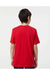 Tultex 295 Youth Jersey Short Sleeve Crewneck T-Shirt Red Model Back