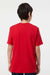 Tultex 295 Youth Jersey Short Sleeve Crewneck T-Shirt Red Model Back