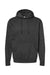 Tultex 320 Mens Fleece Hooded Sweatshirt Hoodie Heather Graphite Grey Flat Front