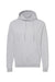 Tultex 320 Mens Fleece Hooded Sweatshirt Hoodie Heather Grey Flat Front