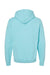 Tultex 320 Mens Fleece Hooded Sweatshirt Hoodie w/ Pouch Pocket Purist Blue Flat Back