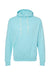 Tultex 320 Mens Fleece Hooded Sweatshirt Hoodie w/ Pouch Pocket Purist Blue Flat Front