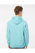 Tultex 320 Mens Fleece Hooded Sweatshirt Hoodie Purist Blue Model Back