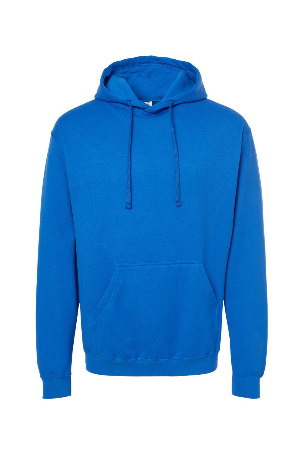 Tultex 320 Mens Fleece Hooded Sweatshirt Hoodie w/ Pouch Pocket Royal Blue Flat Front