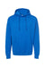 Tultex 320 Mens Fleece Hooded Sweatshirt Hoodie w/ Pouch Pocket Royal Blue Flat Front