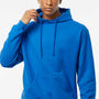 Tultex Mens Fleece Hooded Sweatshirt Hoodie w/ Pouch Pocket - Royal Blue