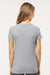 M&O 4810 Womens Gold Soft Touch Short Sleeve Crewneck T-Shirt Athletic Grey Model Back
