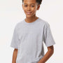 M&O Youth Gold Soft Touch Short Sleeve Crewneck T-Shirt - Athletic Grey