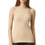 American Apparel Womens CVC Racerneck Tank Top - Heather Bone