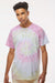 Colortone 1000 Mens Short Sleeve Crewneck T-Shirt Desert Rose Model Front