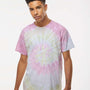 Colortone Mens Short Sleeve Crewneck T-Shirt - Desert Rose - NEW