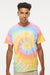 Colortone 1000 Mens Short Sleeve Crewneck T-Shirt Eternity Model Front