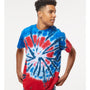 Colortone Mens Short Sleeve Crewneck T-Shirt - Independence - NEW