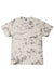 Colortone 1390 Mens Crystal Wash Short Sleeve Crewneck T-Shirt Crystal Silver Grey Flat Front