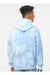 Colortone 8777 Mens Hooded Sweatshirt Hoodie w/ Pouch Pocket Lagoon Model Back