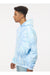 Colortone 8777 Mens Hooded Sweatshirt Hoodie w/ Pouch Pocket Lagoon Model Side