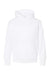 Tultex 320Y Youth Hooded Sweatshirt Hoodie White Flat Front