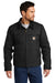 Carhartt CT103828/CTT103828 Mens Detroit Duck Wind & Water Resistant Full Zip Jacket Black Model Front