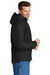 Carhartt CT102207 Mens Full Swing Cryder Full Zip Hooded Jacket Black Model Side