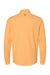 Adidas A554 Mens 3 Stripes Moisture Wicking 1/4 Zip Sweater Acid Orange Melange Flat Back