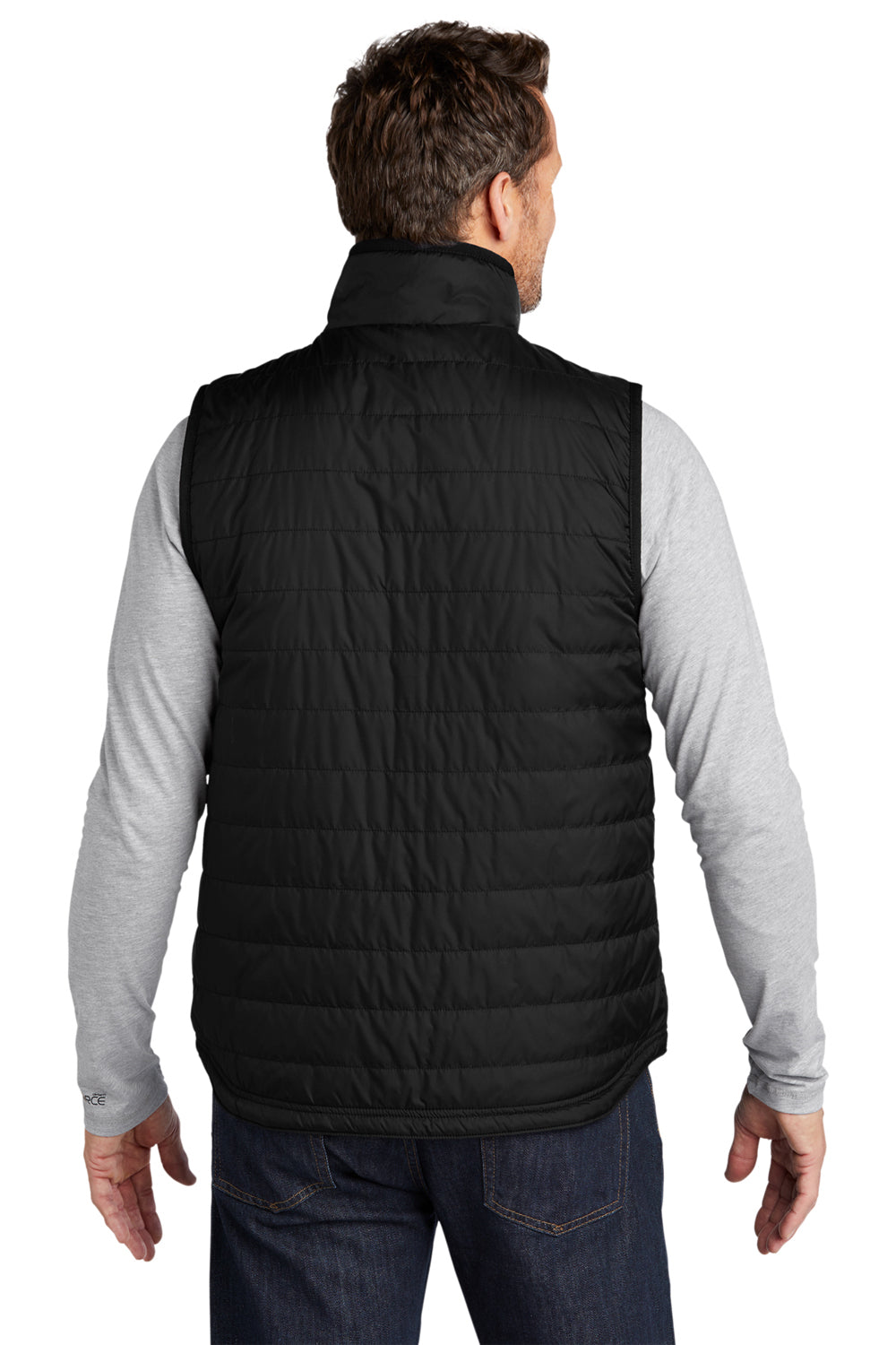 Carhartt CT102286 Mens Gilliam Full Zip Vest Black Model Back