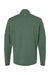 Adidas A554 Mens 3 Stripes Moisture Wicking 1/4 Zip Sweater Green Oxide Melange Flat Back