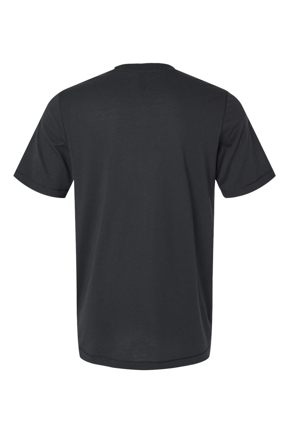 Adidas A556 Mens Short Sleeve Crewneck T-Shirt Black Flat Back