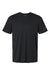 Adidas A556 Mens Short Sleeve Crewneck T-Shirt Black Flat Front