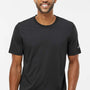 Adidas Mens Short Sleeve Crewneck T-Shirt - Black - NEW