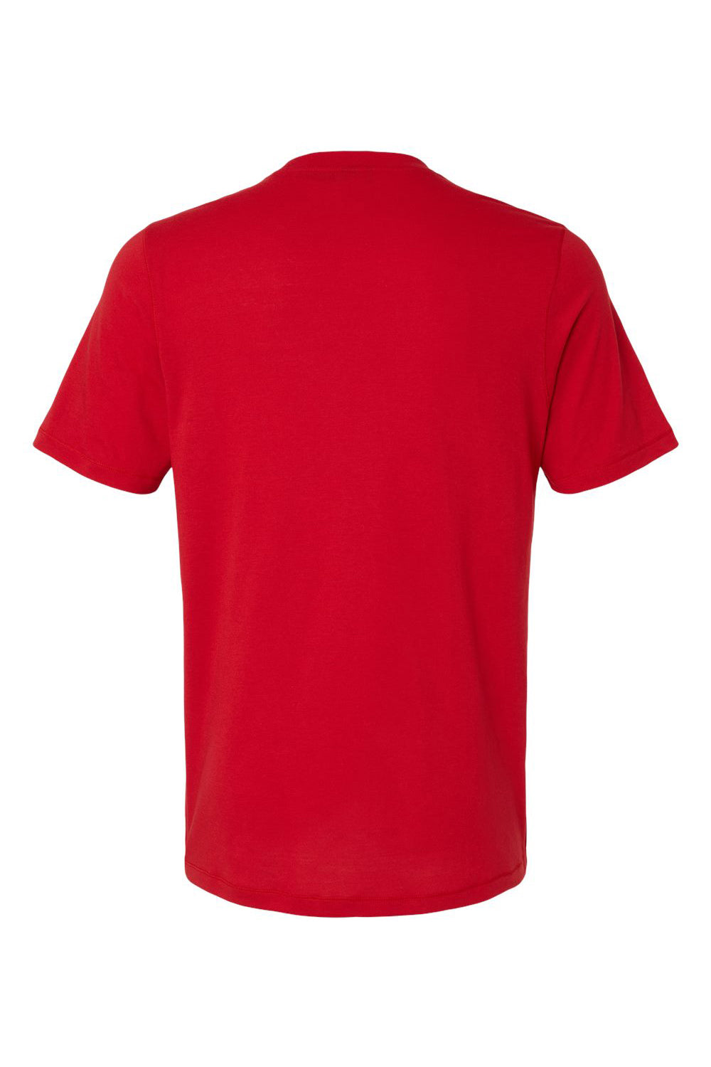 Adidas A556 Mens Short Sleeve Crewneck T-Shirt Power Red Flat Back