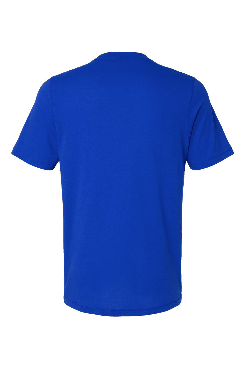 Adidas A556 Mens Short Sleeve Crewneck T-Shirt Collegiate Royal Blue Flat Back
