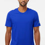 Adidas Mens Short Sleeve Crewneck T-Shirt - Collegiate Royal Blue