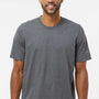 Adidas Mens Short Sleeve Crewneck T-Shirt - Heather Dark Grey
