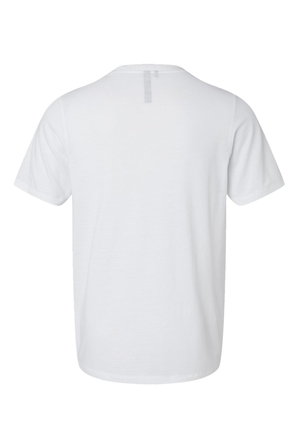 Adidas A556 Mens Short Sleeve Crewneck T-Shirt White Flat Back