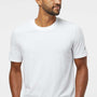 Adidas Mens Short Sleeve Crewneck T-Shirt - White - NEW