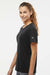 Adidas A557 Womens Short Sleeve Crewneck T-Shirt Black Model Side