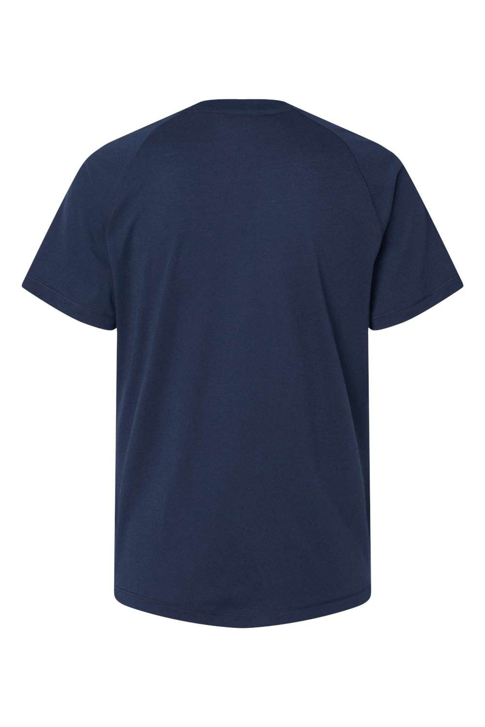 Adidas A557 Womens Short Sleeve Crewneck T-Shirt Collegiate Navy Blue Flat Back