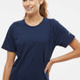 Adidas Womens Short Sleeve Crewneck T-Shirt - Collegiate Navy Blue - NEW