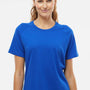 Adidas Womens Short Sleeve Crewneck T-Shirt - Collegiate Royal Blue