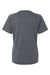 Adidas A557 Womens Short Sleeve Crewneck T-Shirt Heather Dark Grey Flat Back