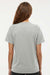 Adidas A557 Womens Short Sleeve Crewneck T-Shirt Heather Medium Grey Model Back