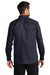 Carhartt CT102538/CT106689 Mens Rugged Professional Series Wrinkle Resistant Long Sleeve Button Down Shirt w/ Pocket Navy Blue Model Back