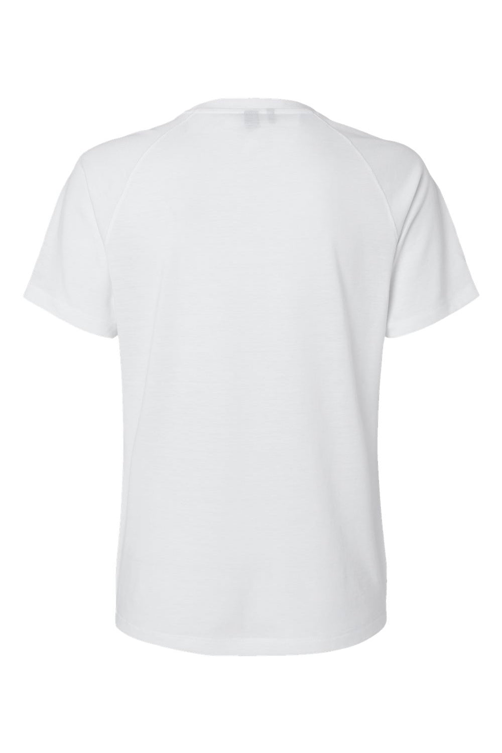 Adidas A557 Womens Short Sleeve Crewneck T-Shirt White Flat Back