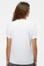 Adidas A557 Womens Short Sleeve Crewneck T-Shirt White Model Back