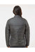 Adidas A571 Womens Full Zip Puffer Jacket Grey Model Back