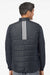 Adidas A572 Mens Full Zip Puffer Vest Black Model Back